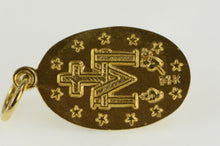 Load image into Gallery viewer, 14K Mother Mary Jesus Christ Christian Faith Charm/Pendant Yellow Gold