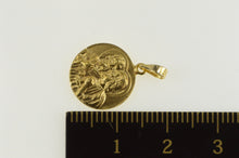 Load image into Gallery viewer, 14K Catholic Patron Saint Christian Faith Charm/Pendant Yellow Gold