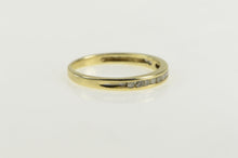 Load image into Gallery viewer, 10K Round Brilliant Cut Diamond Wedding Band Ring Yellow Gold