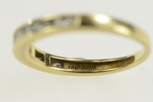 Load image into Gallery viewer, 10K 0.35 Ctw Diamond Channel Wedding Band Ring Yellow Gold