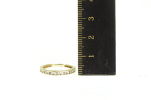 Load image into Gallery viewer, 10K 0.35 Ctw Diamond Channel Wedding Band Ring Yellow Gold