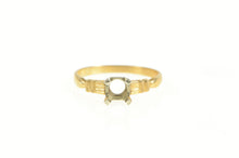 Load image into Gallery viewer, 14K Vintage NOS 1950&#39;s Setting 4.5mm Engagement Ring Yellow Gold