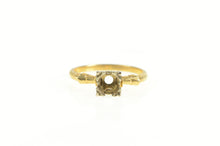 Load image into Gallery viewer, 14K 4.8mm Vintage NOS 1950&#39;s Setting Engagement Ring Yellow Gold