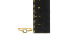 Load image into Gallery viewer, 14K Vintage NOS 1950&#39;s Setting 4.5mm Engagement Ring Yellow Gold