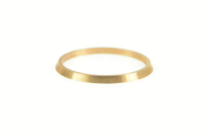 14K 1.3mm Vintage NOS 1950's Stackable Band Ring Yellow Gold