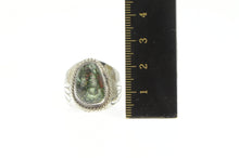Load image into Gallery viewer, Sterling Silver Navajo Bloodstone Native American Men&#39;s Ring