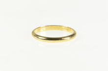 Load image into Gallery viewer, 14K 2.5mm Classic Rounded Simple Wedding Band Ring Yellow Gold