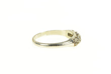Load image into Gallery viewer, 14K Vintage NOS 1950&#39;s Wedding Band Setting Ring White Gold