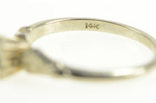 Load image into Gallery viewer, 14K Vintage NOS 1950&#39;s 3.1mm Engagement Setting Ring White Gold