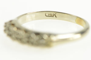 14K Wedding Band Setting Vintage NOS 1950's Ring White Gold