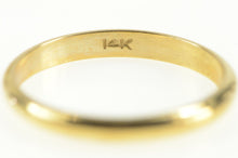 Load image into Gallery viewer, 14K Rounded 2.5mm Classic Simple Wedding Band Ring Yellow Gold
