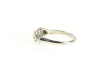 Load image into Gallery viewer, 14K Vintage NOS 1950&#39;s Engagement Setting Ring White Gold