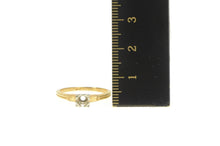 Load image into Gallery viewer, 14K 3.7mm Setting Vintage NOS 1950&#39;s Engagement Ring White Gold