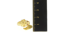 Load image into Gallery viewer, 18K Ruby Eyed Diamond Chinese Lion Wrap Ring Yellow Gold