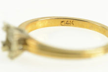 Load image into Gallery viewer, 14K 3.7mm Vintage NOS 1950&#39;s Engagement Setting Ring Yellow Gold