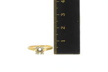 Load image into Gallery viewer, 14K 4.9mm Vintage NOS 1950&#39;s Engagement Setting Ring Yellow Gold