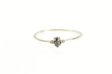 Load image into Gallery viewer, 10K Marquise Sapphire Diamond Engagement Ring White Gold