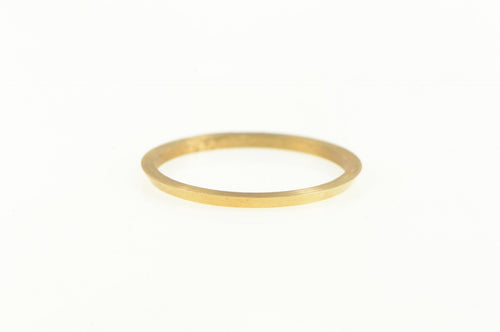 14K 1.3mm Vintage NOS 1950's Wedding Band Ring Yellow Gold