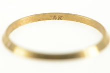 Load image into Gallery viewer, 14K 1.3mm Vintage NOS 1950&#39;s Wedding Band Ring Yellow Gold