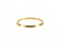 Load image into Gallery viewer, 14K 1.3mm Vintage NOS 1950&#39;s Simple Band Ring Yellow Gold