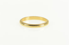 Load image into Gallery viewer, 14K 2.4mm Classic Simple Rounded Wedding Band Ring Yellow Gold