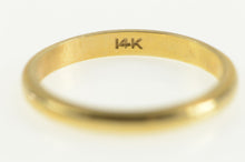 Load image into Gallery viewer, 14K 2.4mm Classic Simple Rounded Wedding Band Ring Yellow Gold