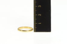 Load image into Gallery viewer, 14K 2.4mm Classic Simple Rounded Wedding Band Ring Yellow Gold