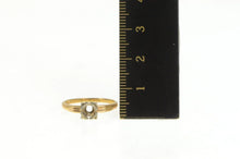 Load image into Gallery viewer, 14K 4.4mm Vintage NOS 1950&#39;s Engagement Setting Ring Yellow Gold