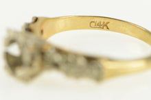 Load image into Gallery viewer, 14K 4.9mm Setting Vintage NOS 1950&#39;s Engagement Ring Yellow Gold
