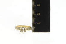 Load image into Gallery viewer, 14K 4.9mm Setting Vintage NOS 1950&#39;s Engagement Ring Yellow Gold