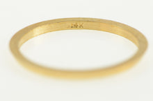 Load image into Gallery viewer, 14K 1.3mm Vintage NOS 1950&#39;s Stackable Band Ring Yellow Gold