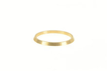 Load image into Gallery viewer, 14K 1.3mm Simple Vintage NOS 1950&#39;s Stackable Ring Yellow Gold