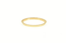 Load image into Gallery viewer, 14K 1.3mm Simple Vintage NOS 1950&#39;s Stackable Ring Yellow Gold
