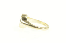 Load image into Gallery viewer, 14K Embossed Horse Signet Wax Seal Equestrian Ring Yellow Gold