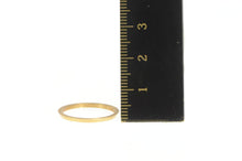 Load image into Gallery viewer, 14K 1.3mm Vintage NOS 1950&#39;s Simple Band Plain Ring Yellow Gold