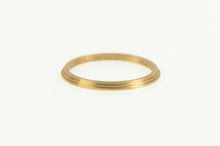 Load image into Gallery viewer, 14K 1.3mm Stackable Vintage NOS 1950&#39;s Band Ring Yellow Gold