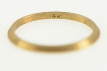 Load image into Gallery viewer, 14K 1.3mm Stackable Vintage NOS 1950&#39;s Band Ring Yellow Gold