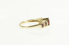Load image into Gallery viewer, 10K Marquise Ruby Diamond Accent Statement Ring Yellow Gold