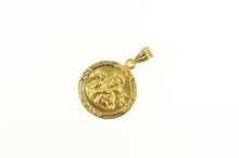 Load image into Gallery viewer, 14K Virgin Mother Mary Christian Jesus Christ Charm/Pendant Yellow Gold