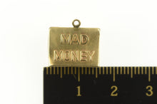 Load image into Gallery viewer, 14K Money Symbol Cash Box Dollar Bill Charm/Pendant Yellow Gold