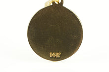 Load image into Gallery viewer, 14K Saint Anthony Protection Christian Faith Charm/Pendant Yellow Gold