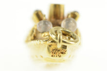 Load image into Gallery viewer, 14K 3D Cruise Liner Bon Voyage Travel Souvenir Charm/Pendant Yellow Gold