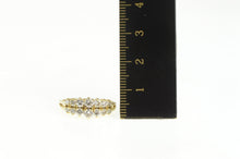 Load image into Gallery viewer, 14K 1.04 Ctw Graduated Diamond Statement Band Ring Yellow Gold