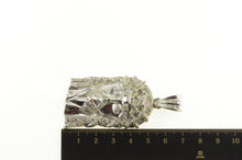 Load image into Gallery viewer, 14K 3.00 Ctw Diamond Jesus Christ Crown of Thorns Pendant White Gold
