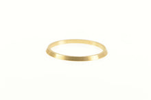 Load image into Gallery viewer, 14K Grooved 1.3mm Vintage NOS 1950&#39;s Band Ring Yellow Gold
