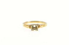 Load image into Gallery viewer, 14K Vintage NOS 1950&#39;s 4.4mm Engagement Setting Ring Yellow Gold