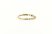 Load image into Gallery viewer, 10K Diamond Scalloped Classic Wedding Band Ring Yellow Gold