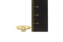 Load image into Gallery viewer, 14K Vintage NOS 1950&#39;s 2.75mm Engagement Setting Ring Yellow Gold