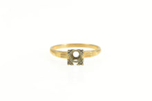 Load image into Gallery viewer, 14K 1950&#39;s 4.8mm Engagement Setting Vintage NOS Ring Yellow Gold