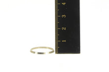 Load image into Gallery viewer, 14K 1950&#39;s Vintage NOS Grooved 1.3mm Band Ring White Gold
